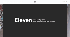Desktop Screenshot of eleveninc.com